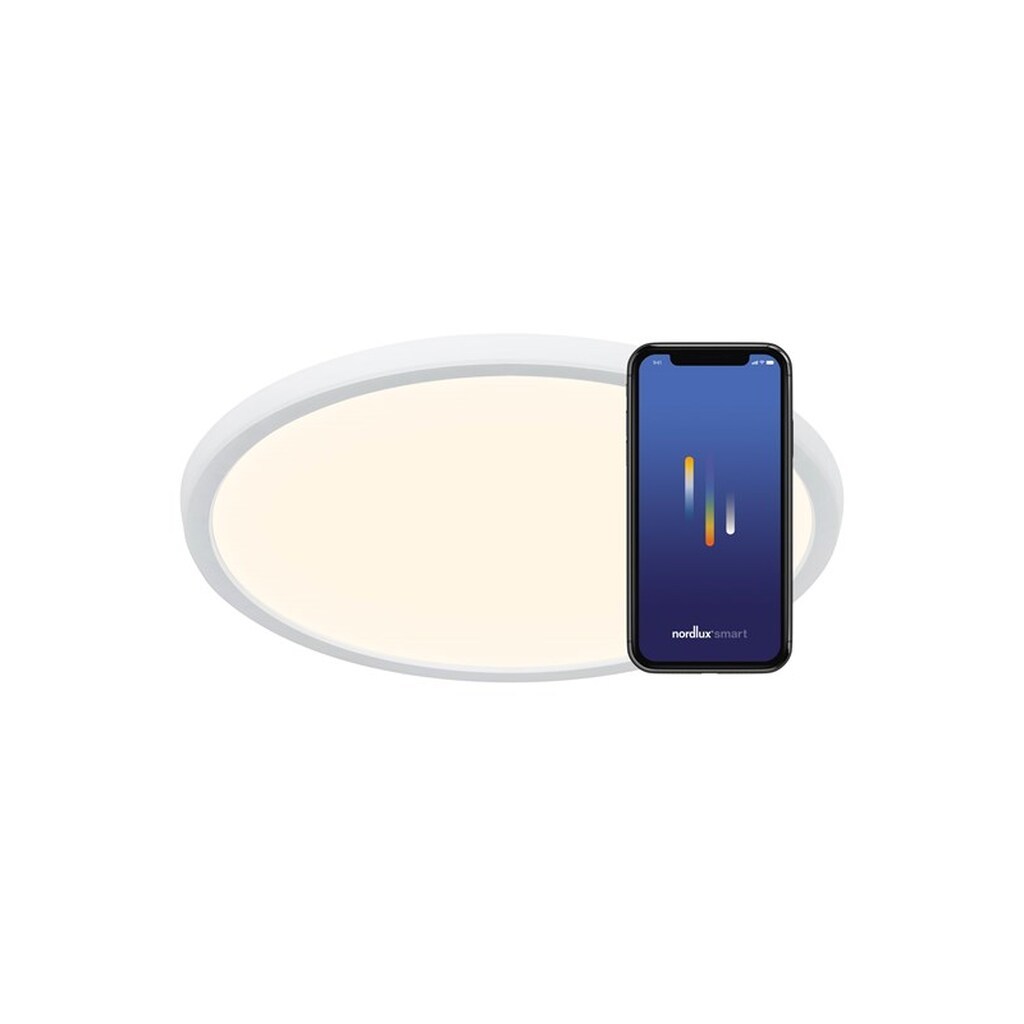 Nordlux Oja 42 Smart plafond, hvid