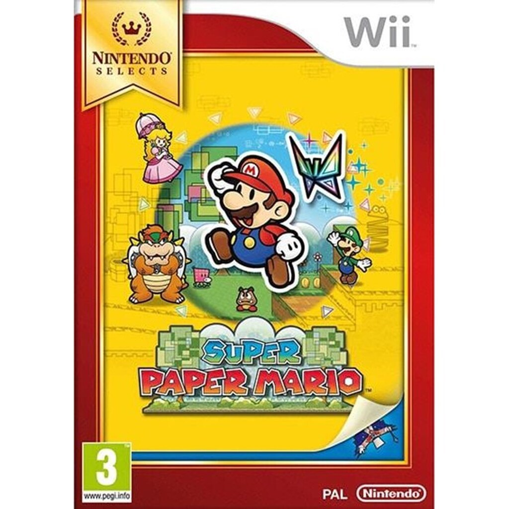 Super Paper Mario - Nintendo Wii - Action