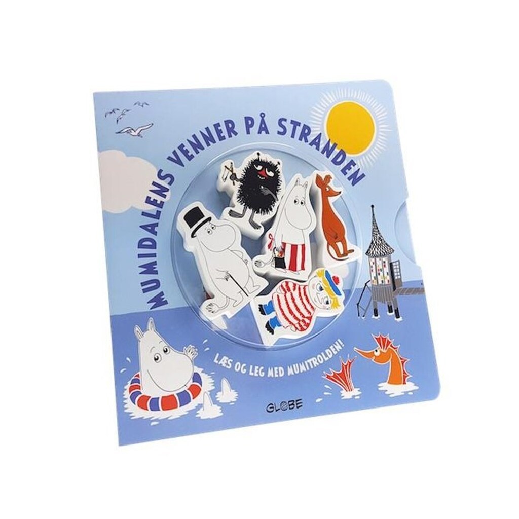 Mumidalens venner på stranden - Børnebog