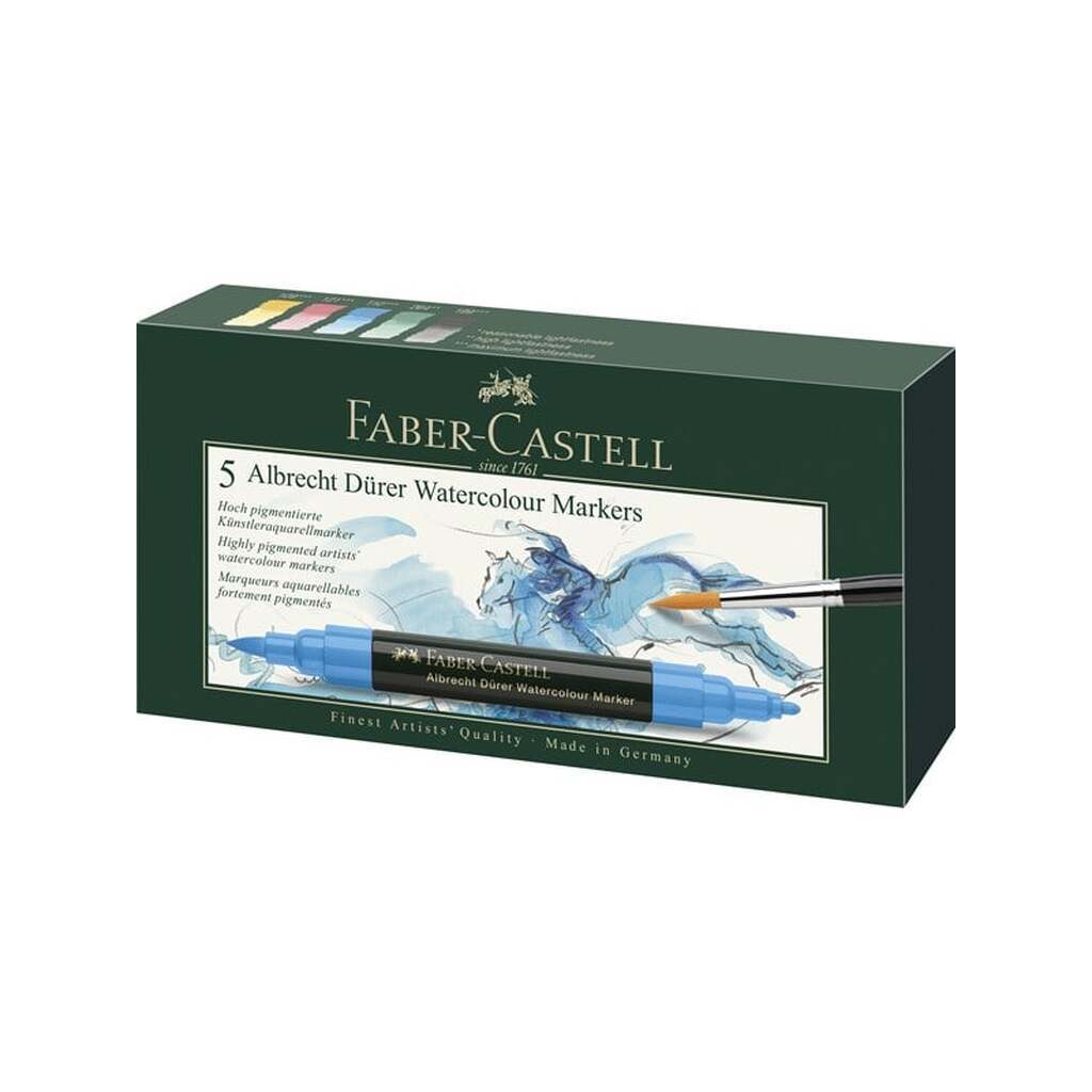 Faber-Castell Alb. Dürer watercolour marker 5 ass