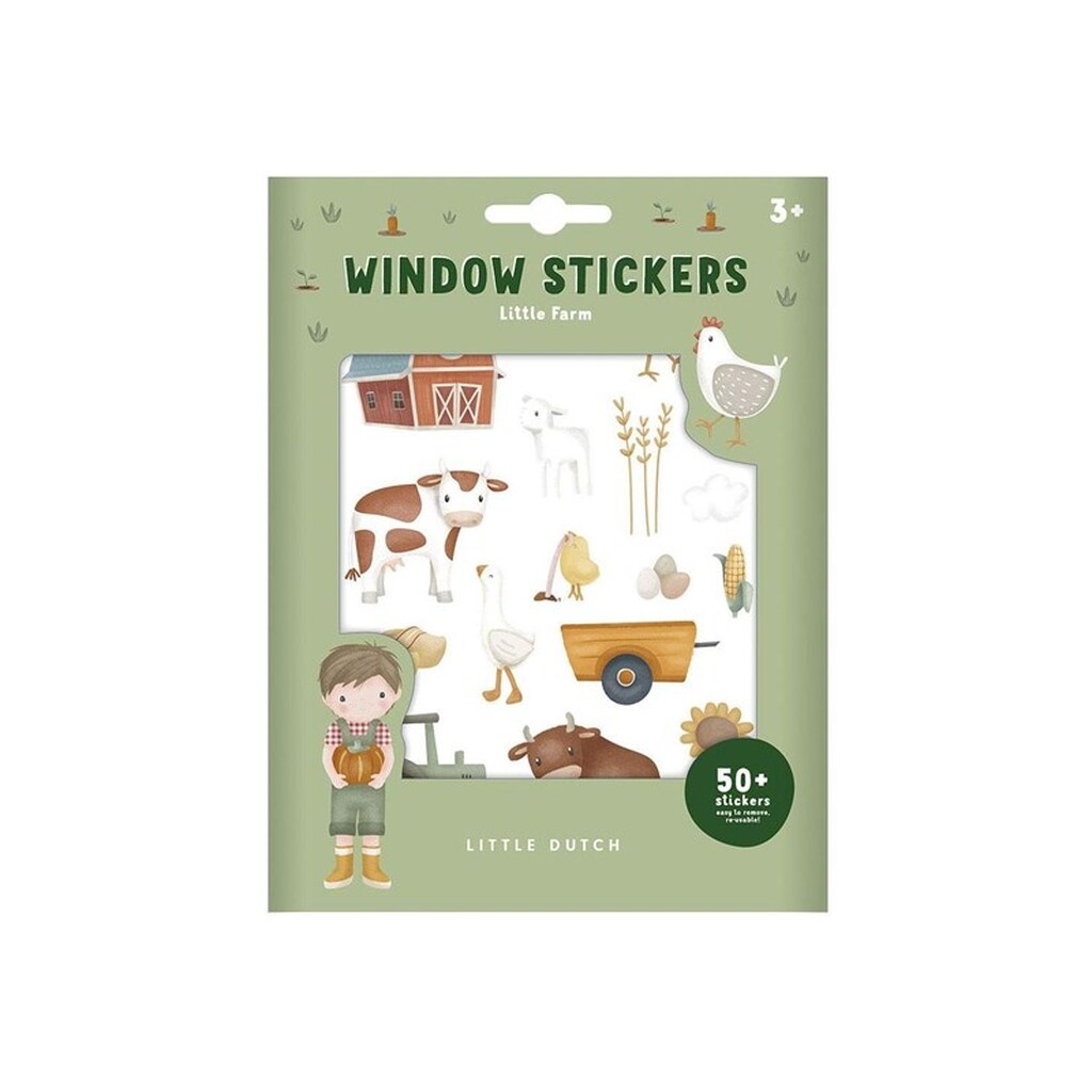 Little Dutch Window Stickers Little Farm
