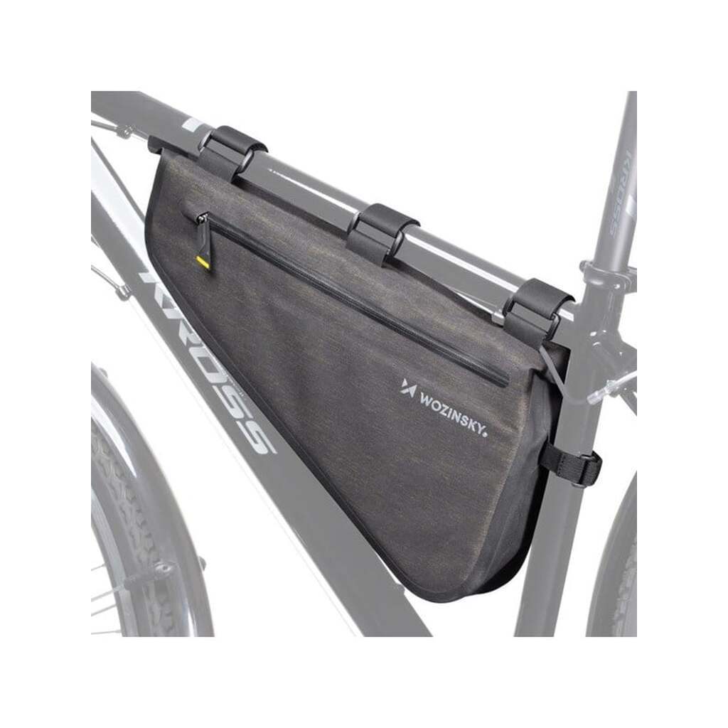 Wozinsky Bicycle Frame Bag 3.5L Gray (WBB15BK)