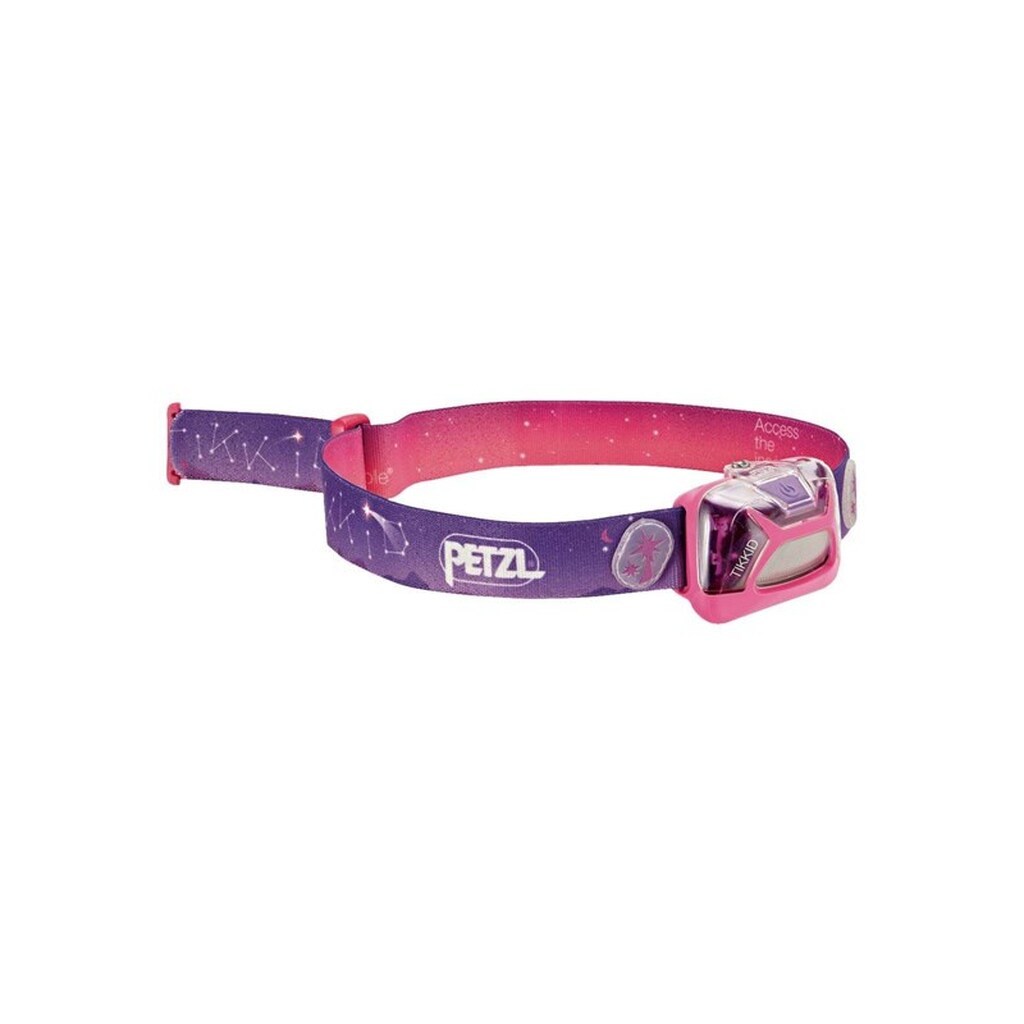 Petzl TIKKID - head flashlight - LED - white light - pink