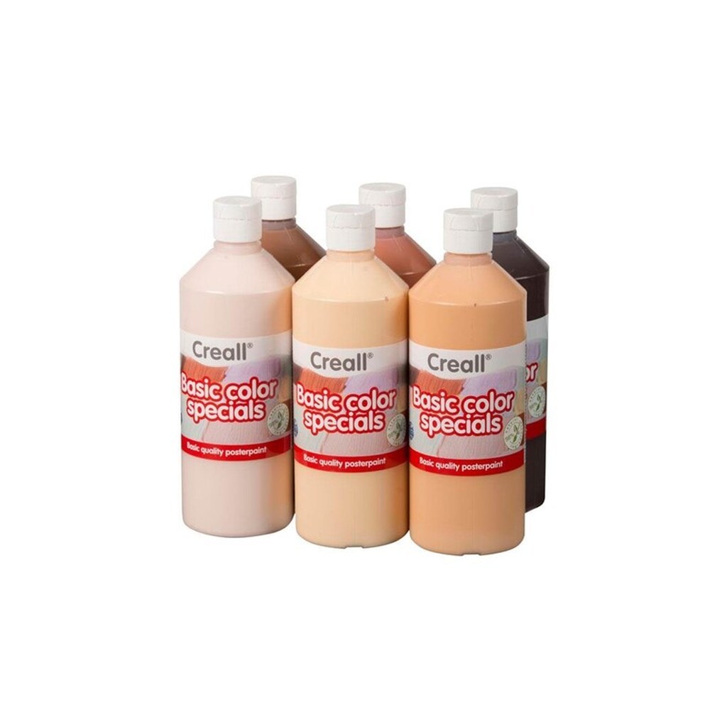 Creall School paint set Colors of the World 6x500ml