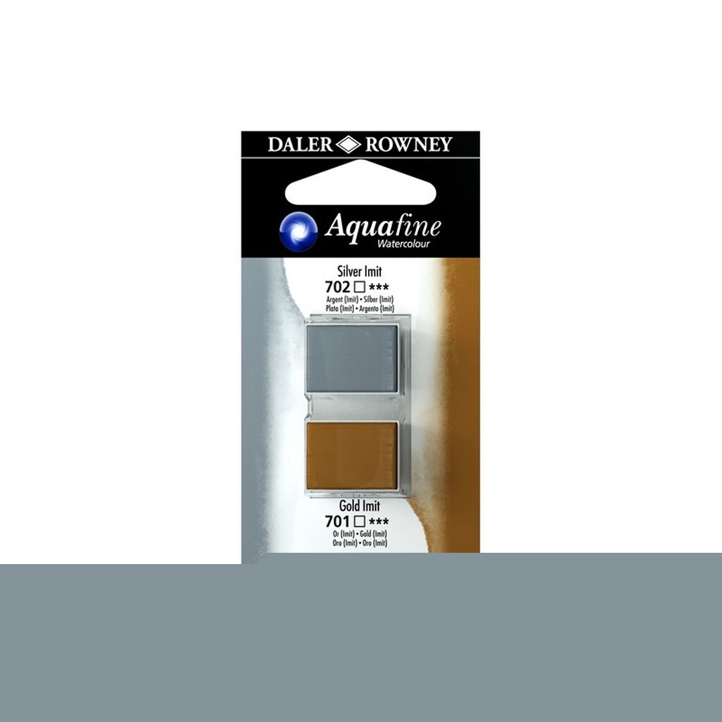 Daler-Rowney Aquafine HP Silver Imit/Gold Imit