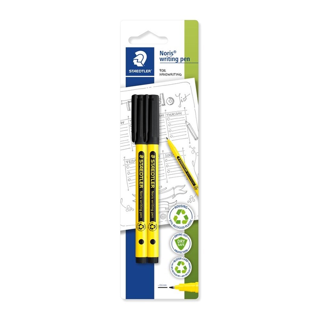 Staedtler FINELINER NORIS WRITING SORT 2/BK