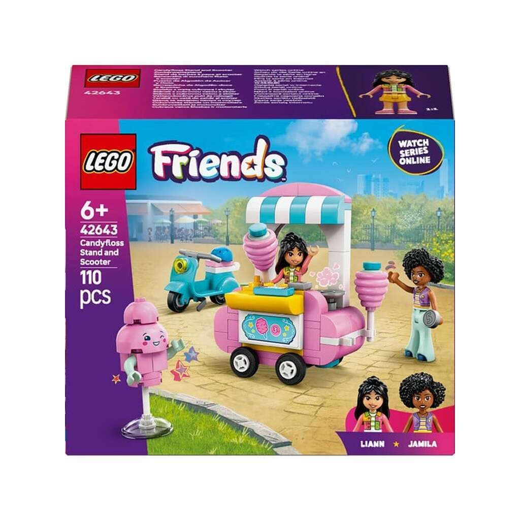 LEGO Friends 42643 Candyfloss-bod og scooter