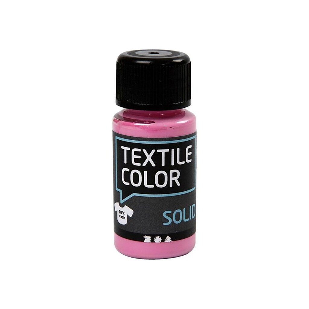 Creativ Company Textile Color Opaque Textile Paint - Pink 50ml