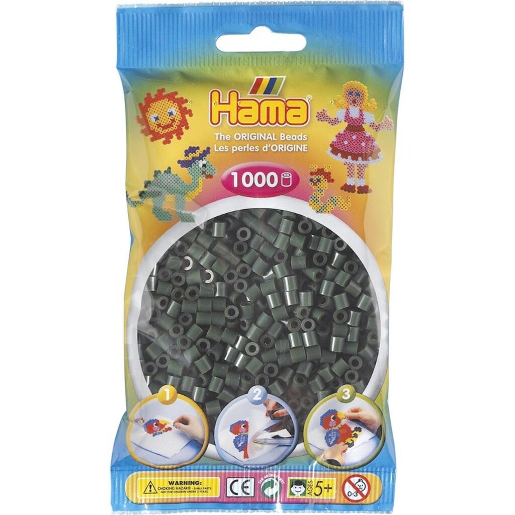 Hama Ironing beads-dark green 1000 pcs
