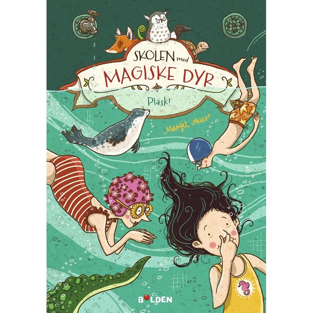 Skolen med magiske dyr 6: Plask! - Børnebog - Hæfte