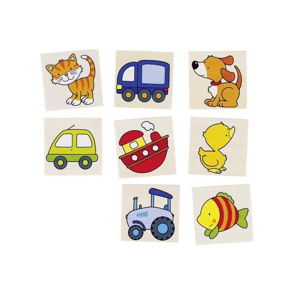 Goki My first Wooden Memo 16 pcs.