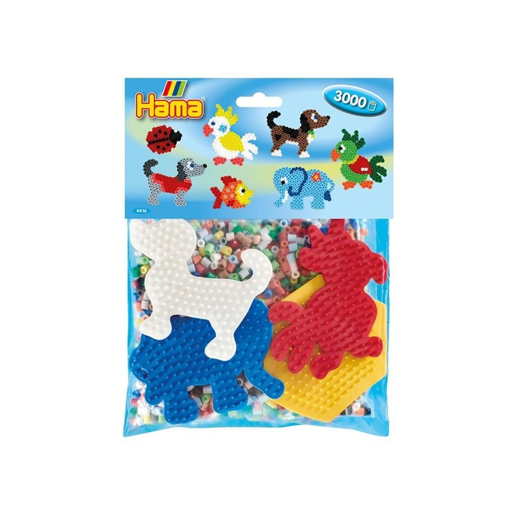Hama Ironing Bead Set Group Pack Blue 3000 pcs