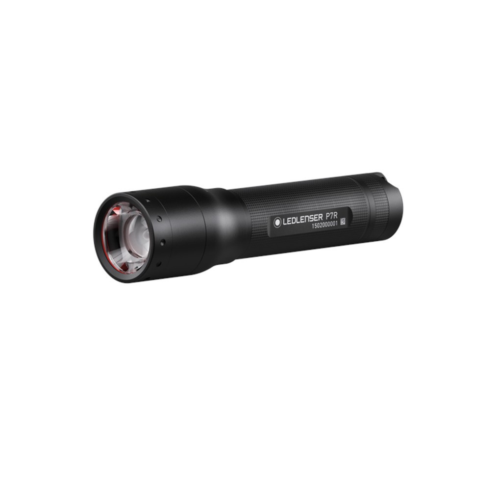 Ledlenser P7R lommelygte, 1000 lumen, Sort