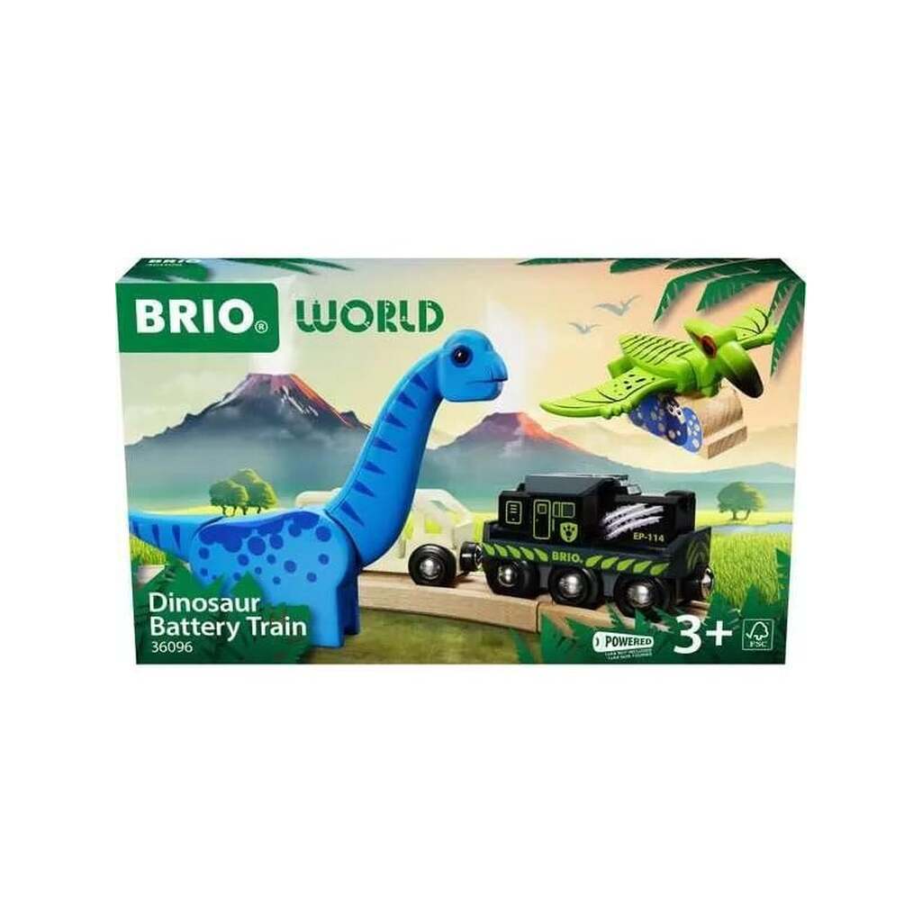 Brio 36096 Batteridrevet tog med dinosaur