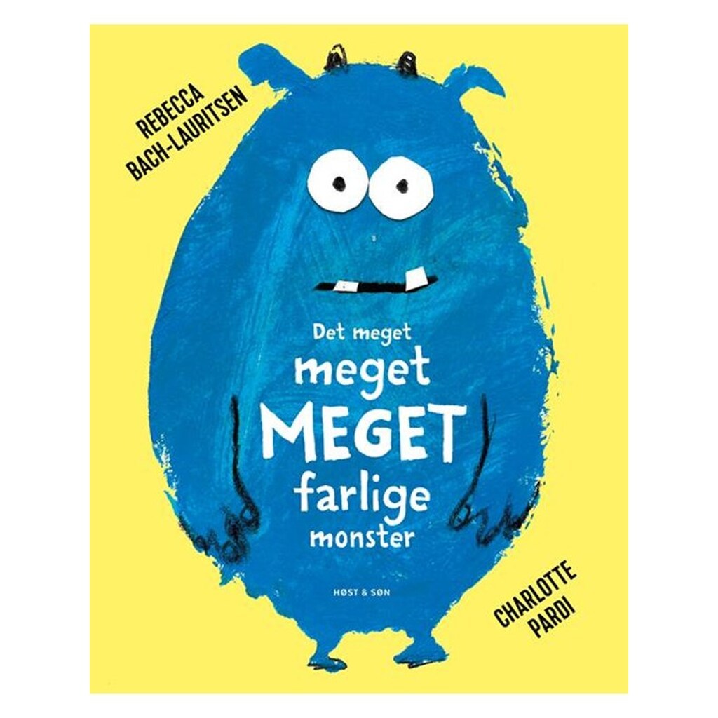 Det meget meget MEGET farlige monster - Børnebog - Hardcover