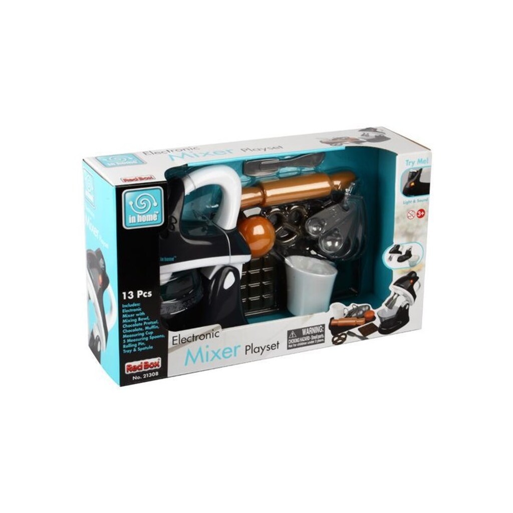 Red box Håndmixersæt m/lys &amp; lyd 13 dele
