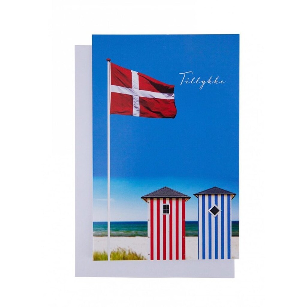 SCANSEASON KORT MED KUVERT, 11X17CM, BADEHUSE M.FLA