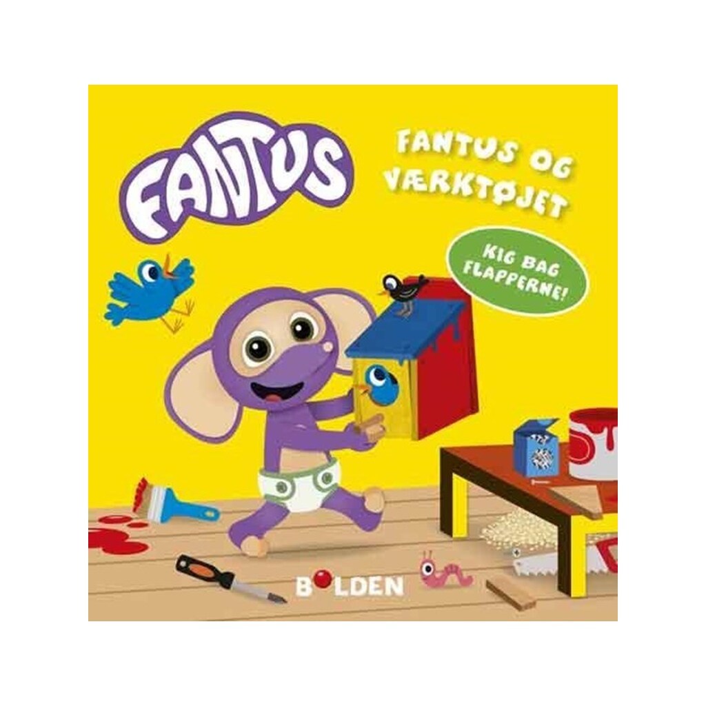 Fantus og værktøjet - Børnebog - Hardcover