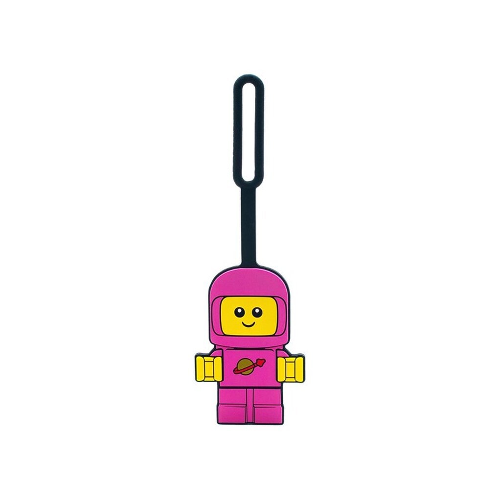 Euromic LEGO® Bag Tag/Luggage tag Spacebaby Pink