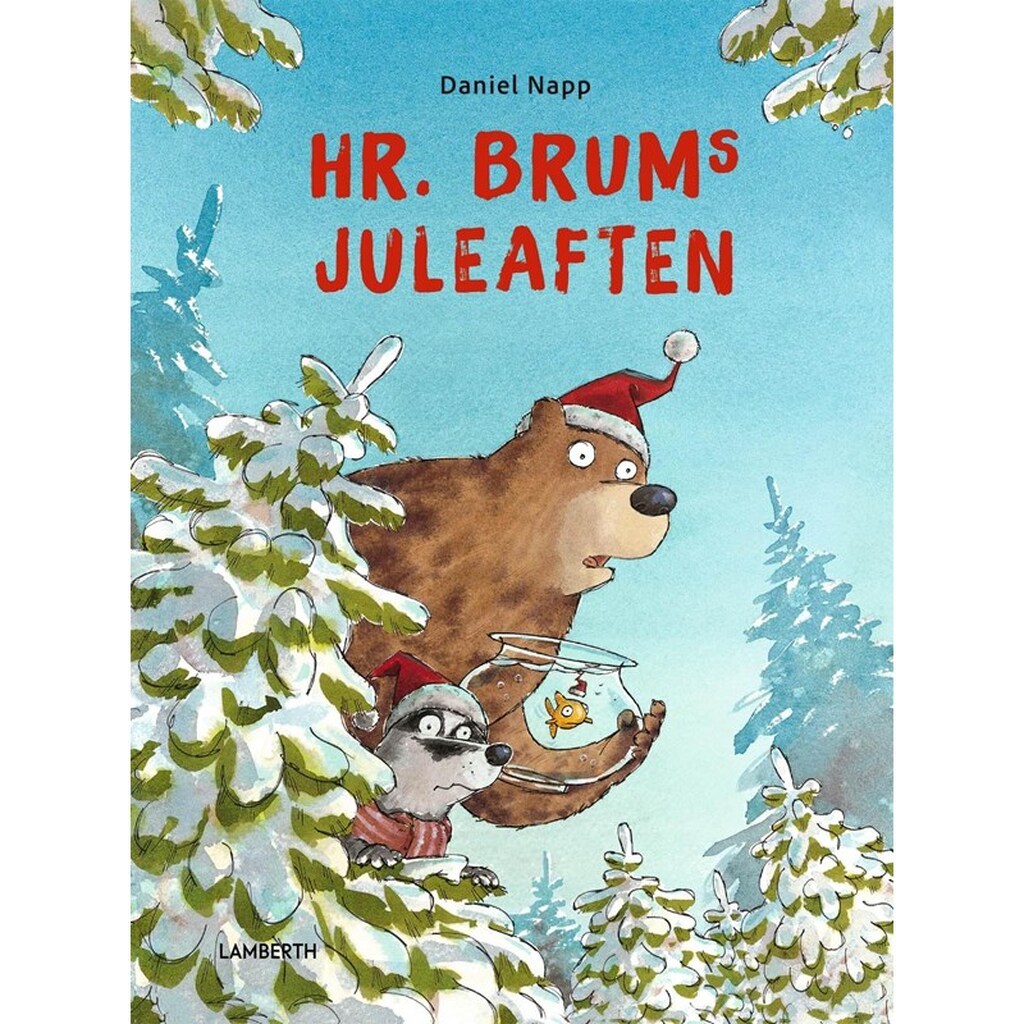 Hr. Brums juleaften - Børnebog - hardcover