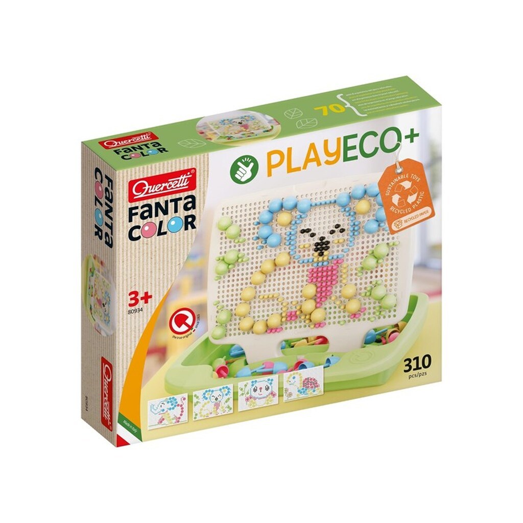 Quercetti Fantacolor Play Eco Insert Mosaic 310pcs.