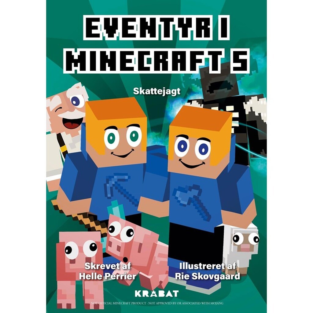 Eventyr i Minecraft 5 - Børnebog - Hardback