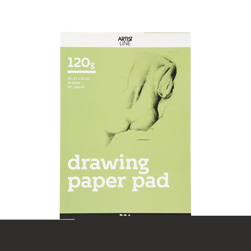 Creativ Company Drawing Pad White A4 120gr 30 Sheets