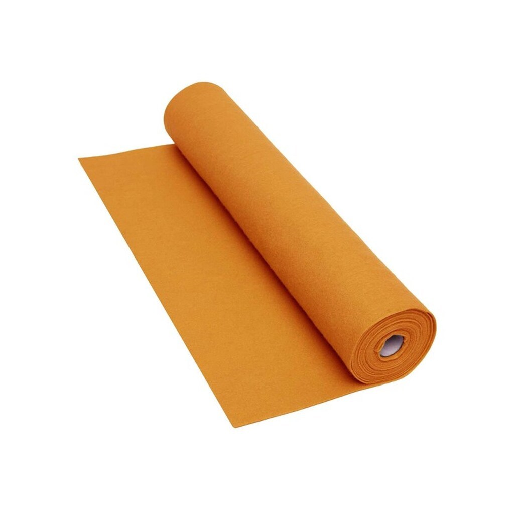 Colorations - Orange Felt Roll - 160 gsm 5 m x 45 cm