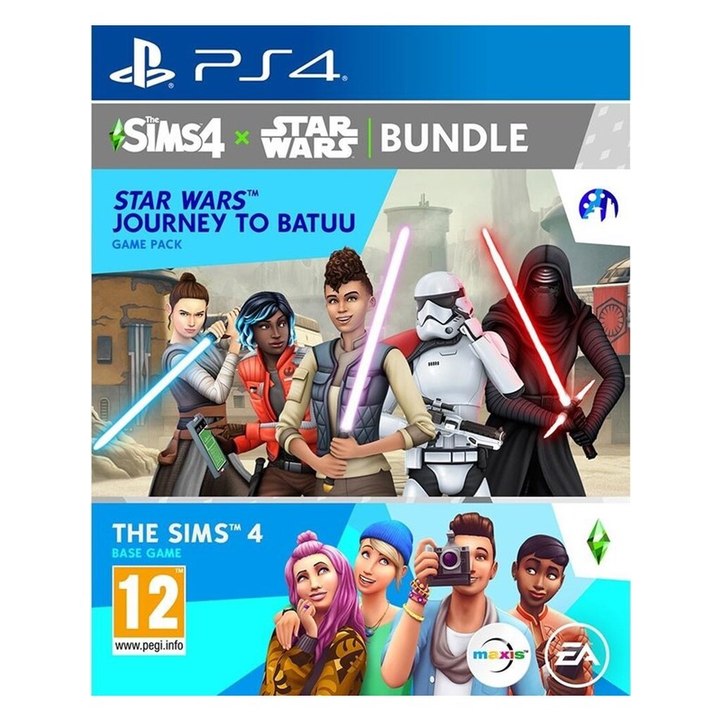 The Sims 4 Star Wars: Journey To Batuu - Base Game and Game Pack Bundle - Sony PlayStation 4 - Virtual Life