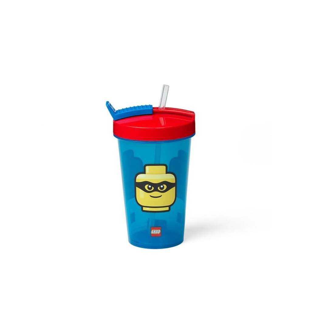 LEGO TUMBLER WITH STRAW ICONIC CLASSIC