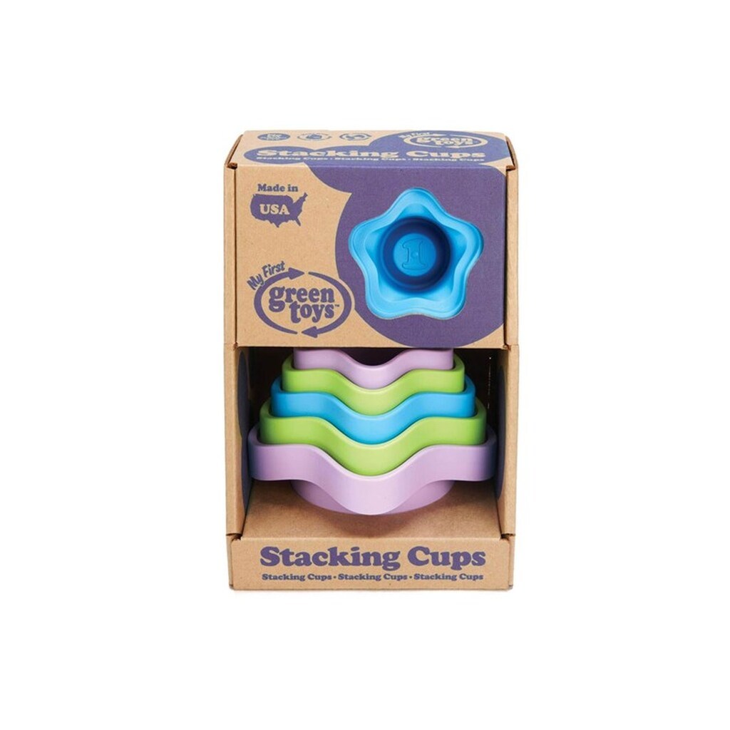 Green Toys - My First Stacking Cups 6pcs.