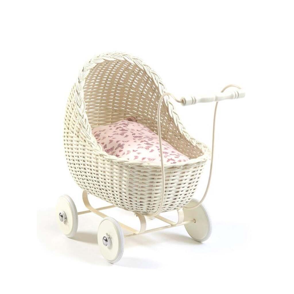 Smallstuff - Doll Stroller - Off White
