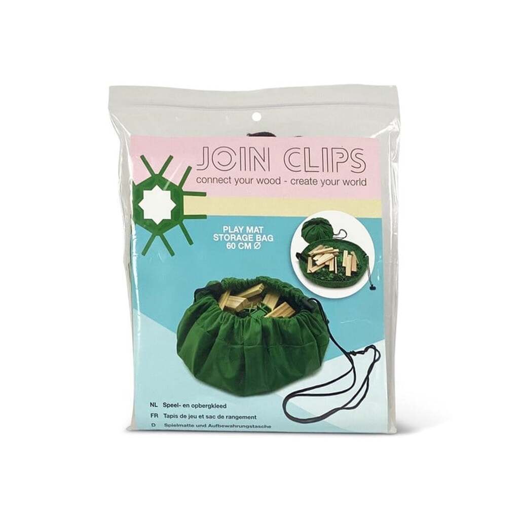 JOIN CLIPS Storage Play Mat Ø 60 cm