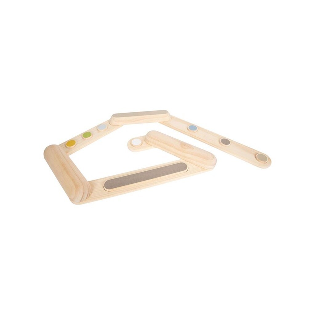 Small Foot - Wooden Balance Beam Adventure 7dlg.