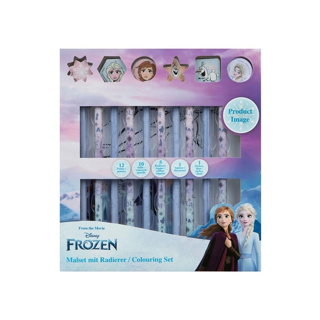 Undercover - Color set with Erasers Frozen 29 pcs.
