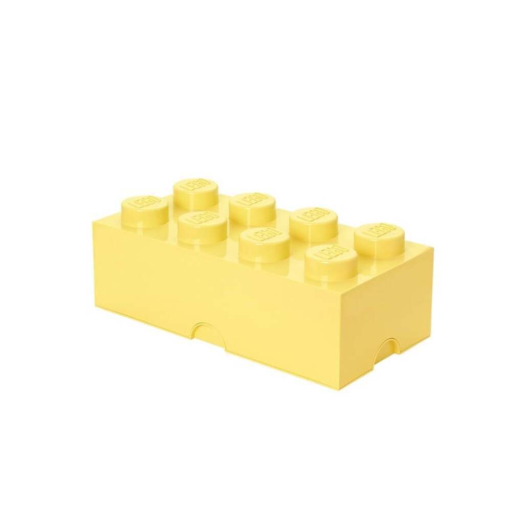 LEGO STORAGE BRICK 8 - COOL YELLOW