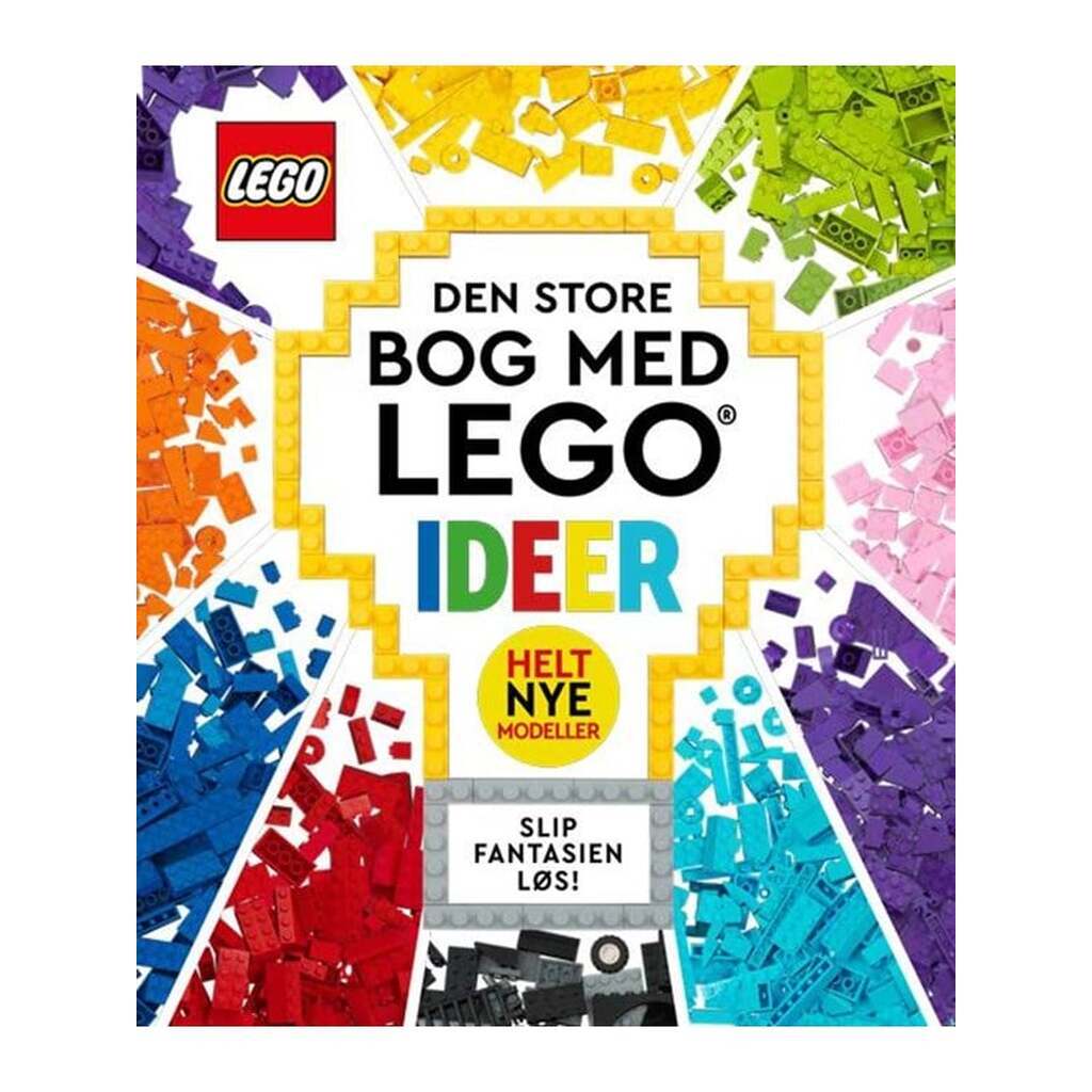 Den store bog med LEGO ideer - Børnebog - Hardcover