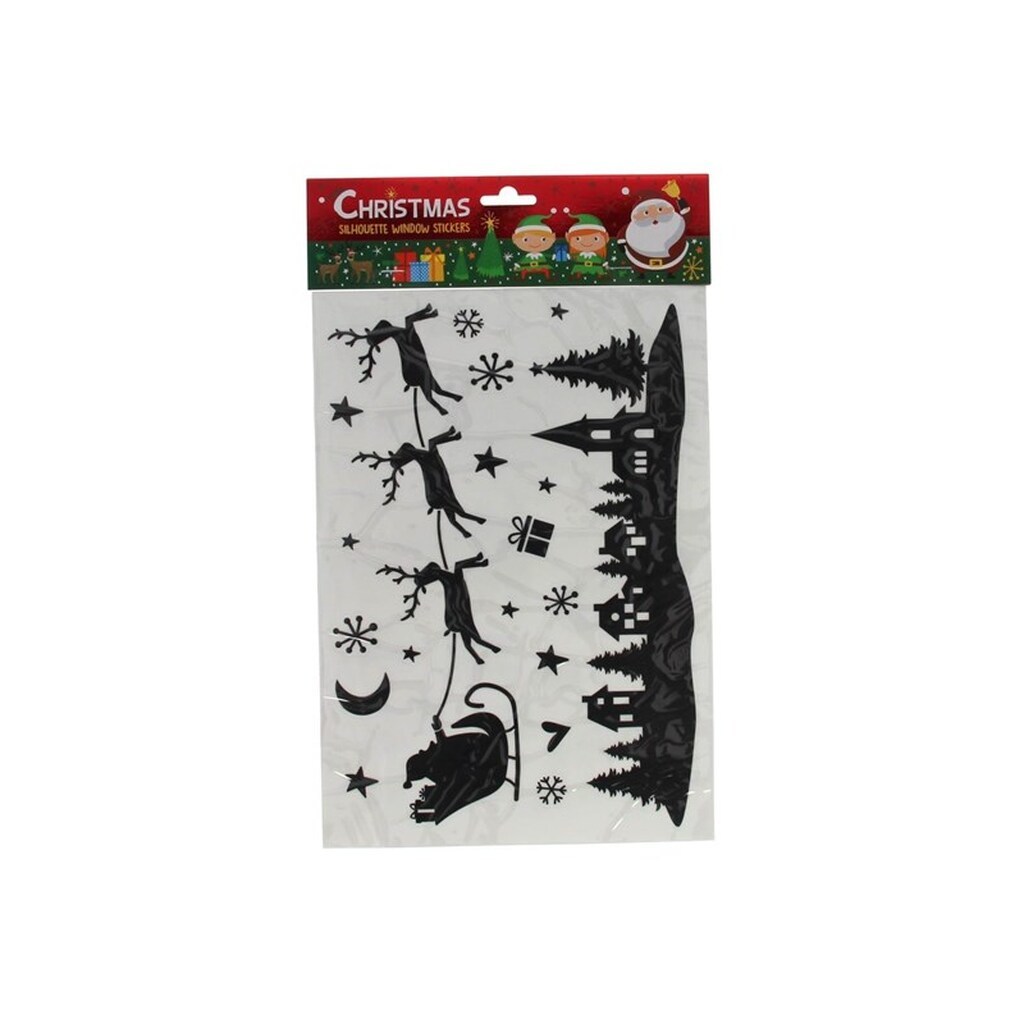 Wins Holland Silhouette Window Stickers Christmas