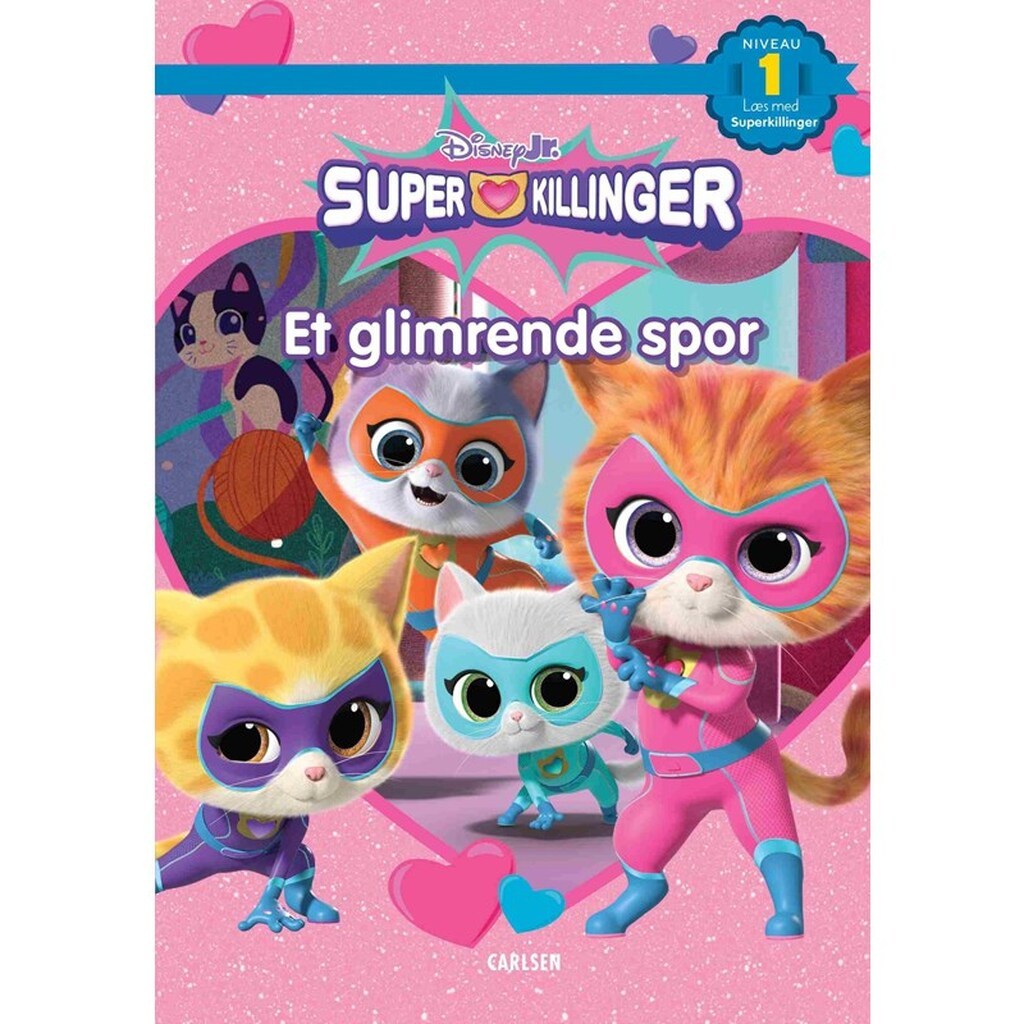 Læs med Superkillinger - Et glimrende spor - Børnebog - Hardcover