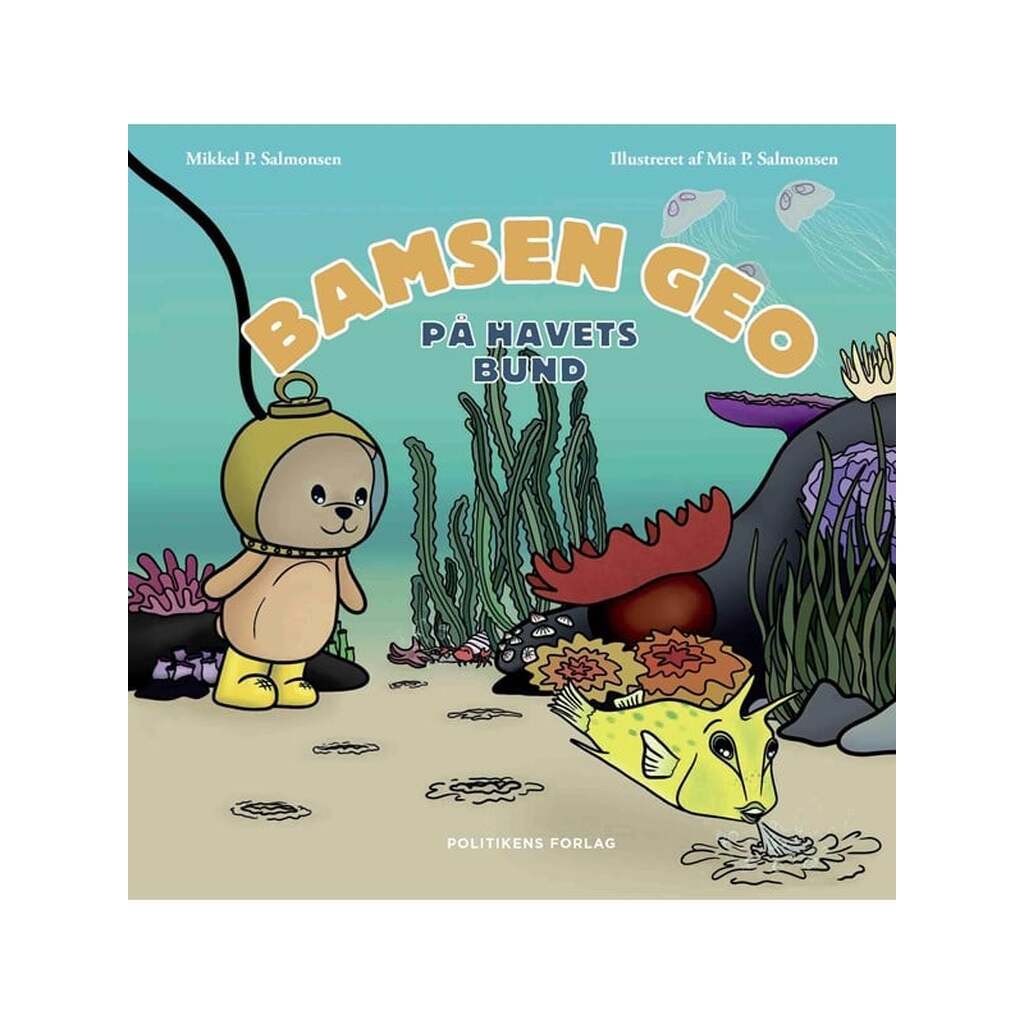 Bamsen Geo på havets bund - Børnebog - Hardback