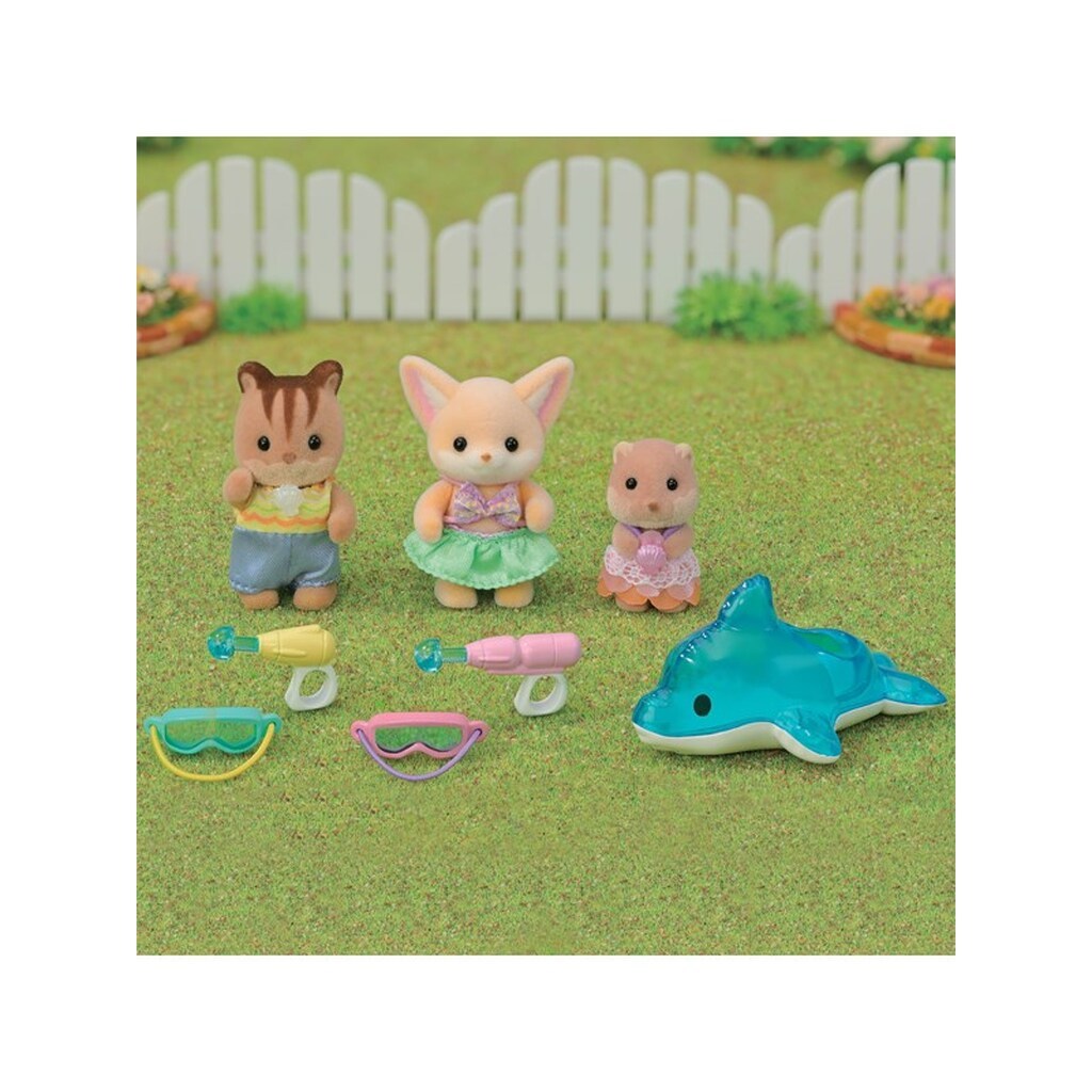Sylvanian Families Børnehavevenner - Badebassin Trio