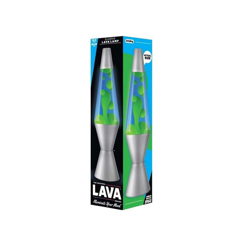 Lava Lamp Classic 37cm Green/Blue