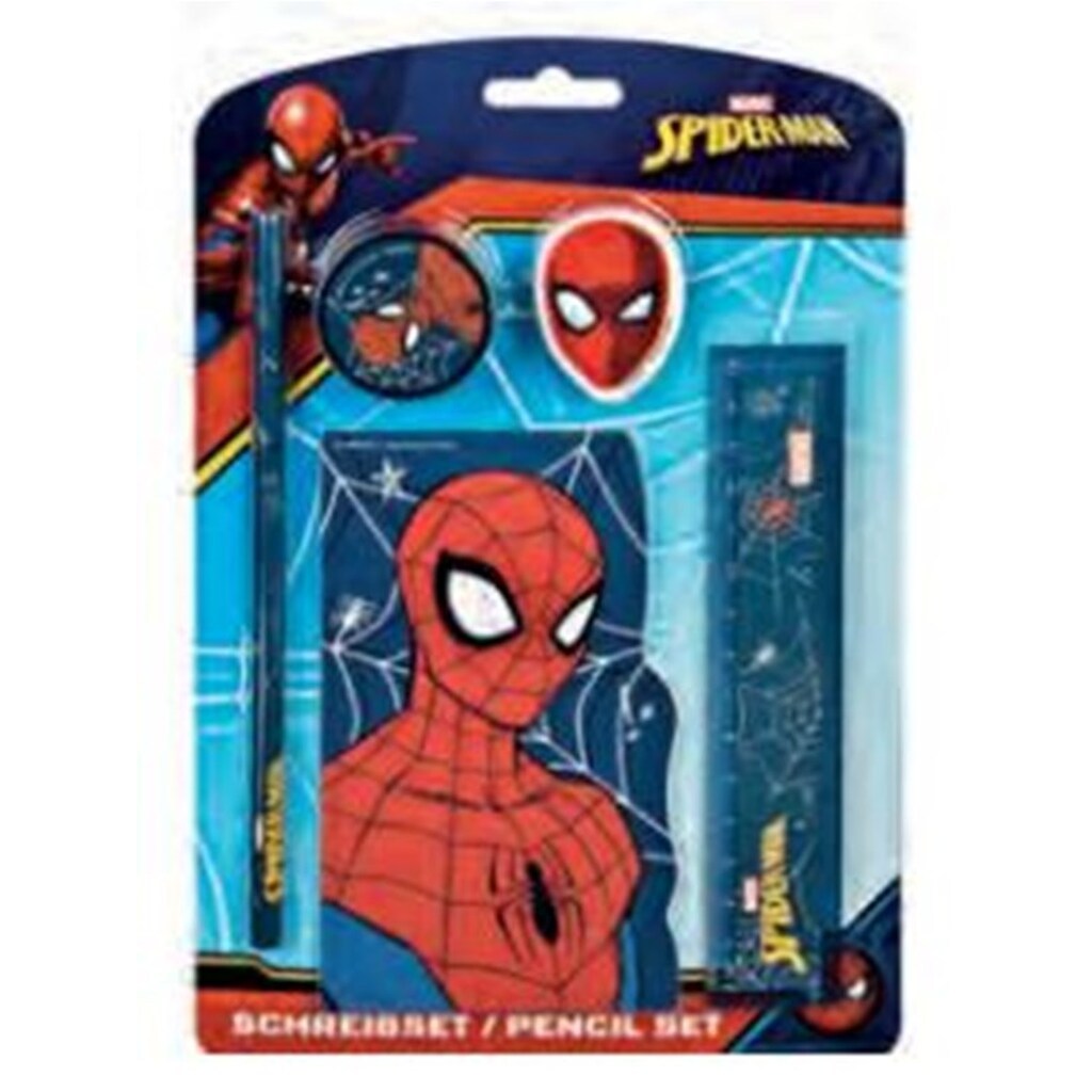 Undercover Writing instrument set Spiderman 5ldg.