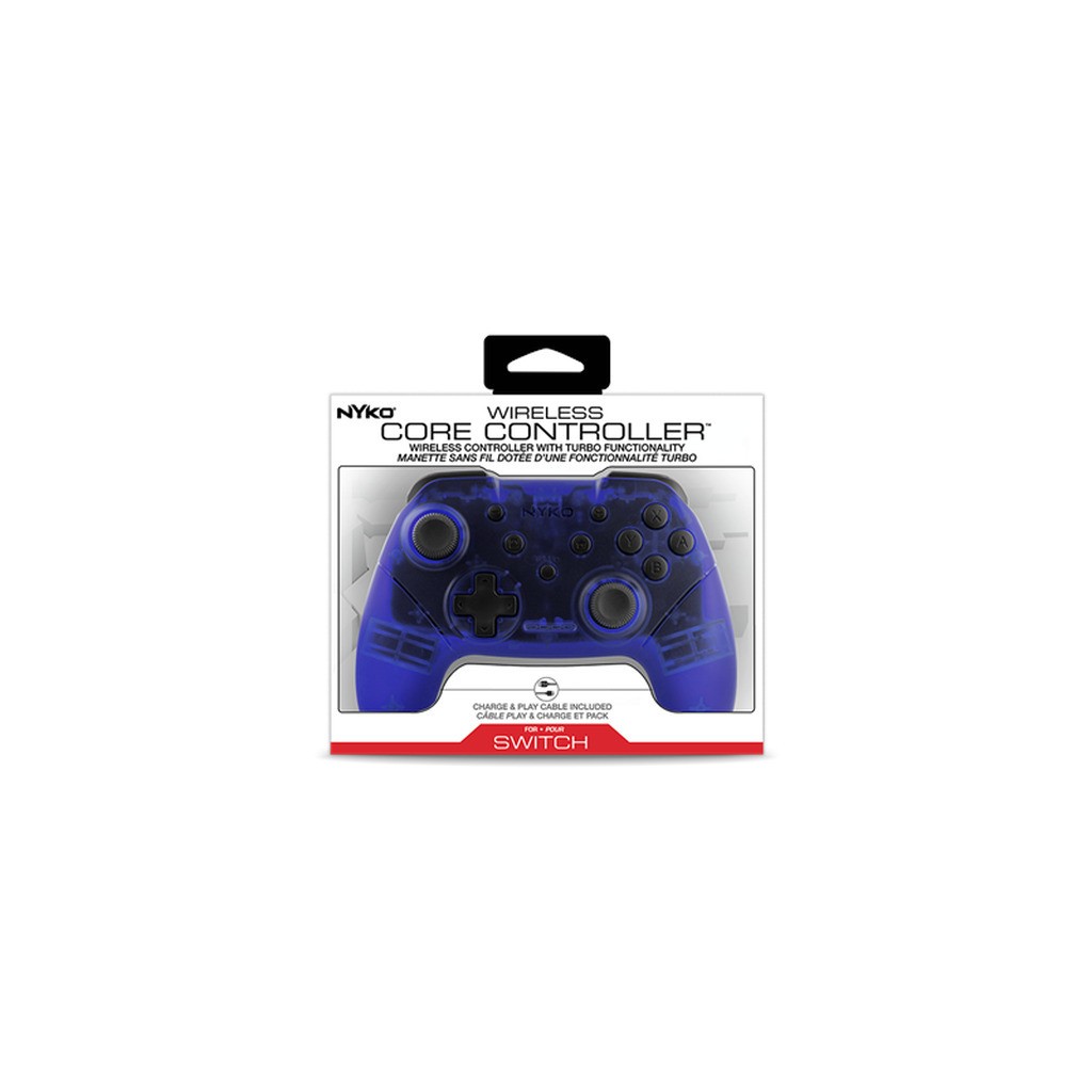 Nyko Wireless Core Controller (Blue) for Nintendo Switch - Wired Controller - Android