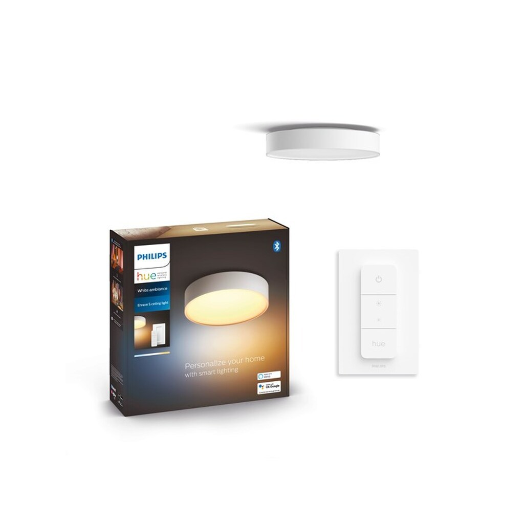 Philips Hue Enrave Lille Loftlampe - Hvid