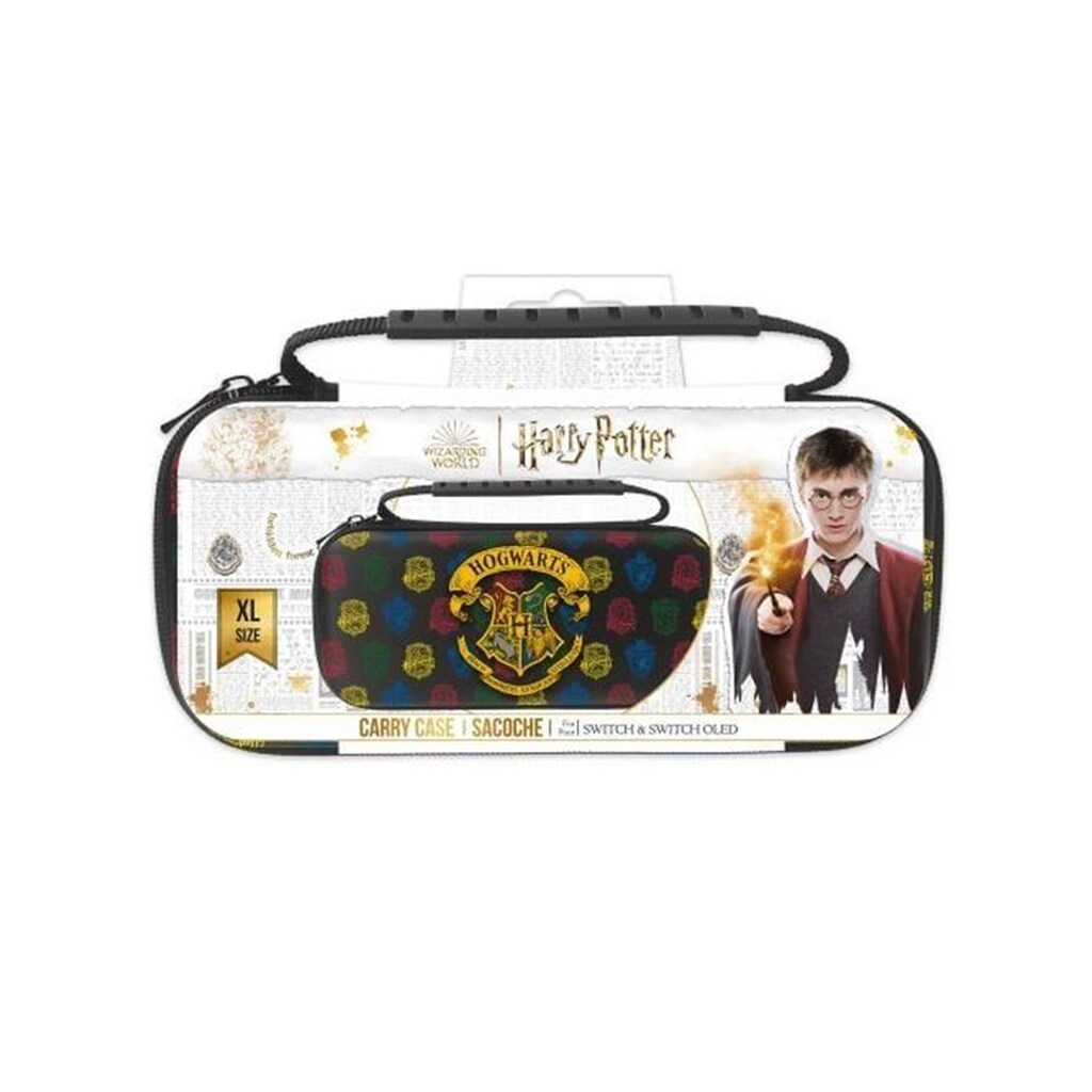 Freaks And Geeks Harry Potter 4 Houses XL Case - for Switch and Switch OLED - Taske - Nintendo Switch