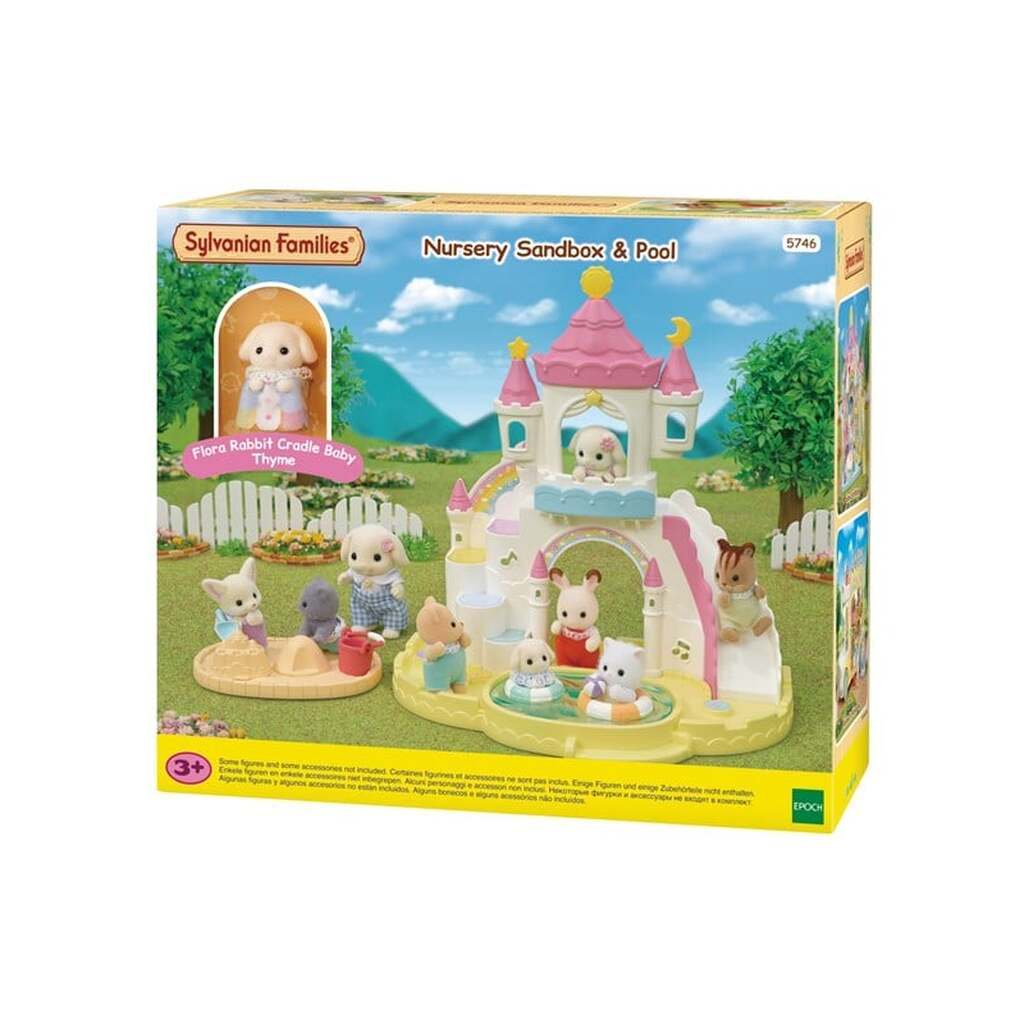 Sylvanian Families Børnehave Sandkasse &amp; Badebassin