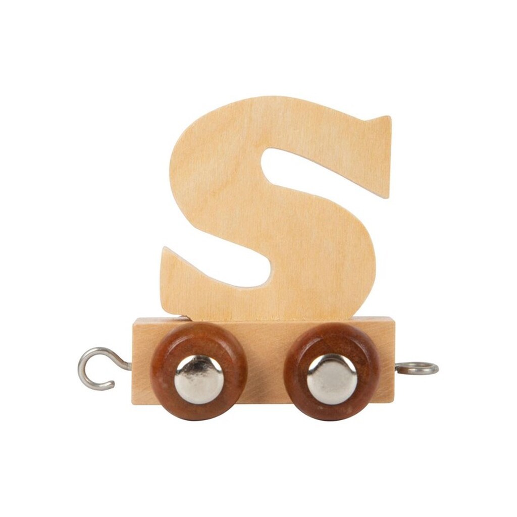 Small Foot - Wooden Letter Train - S - 12 pieces