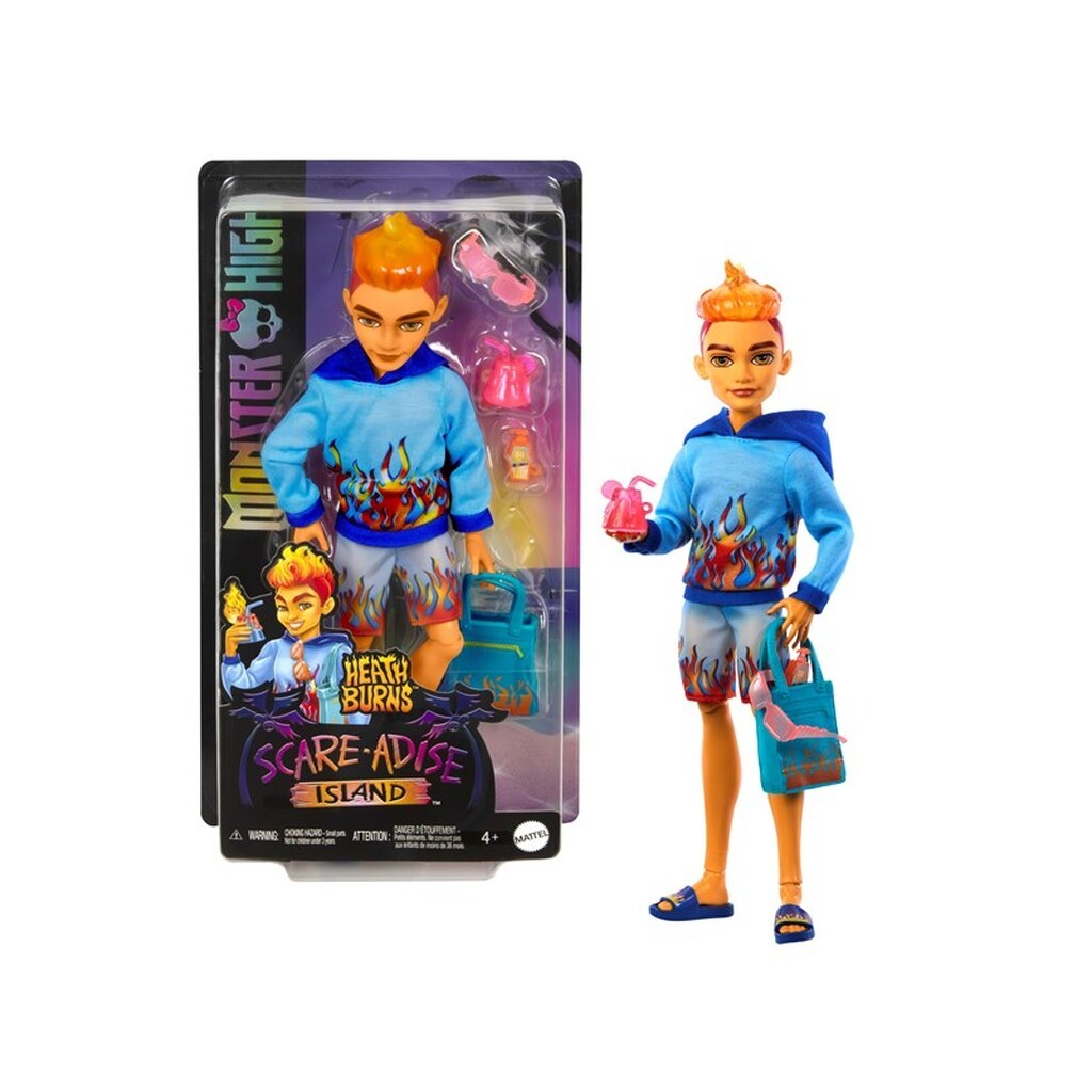 Monster High Scare-adise Island Heath Burns Doll
