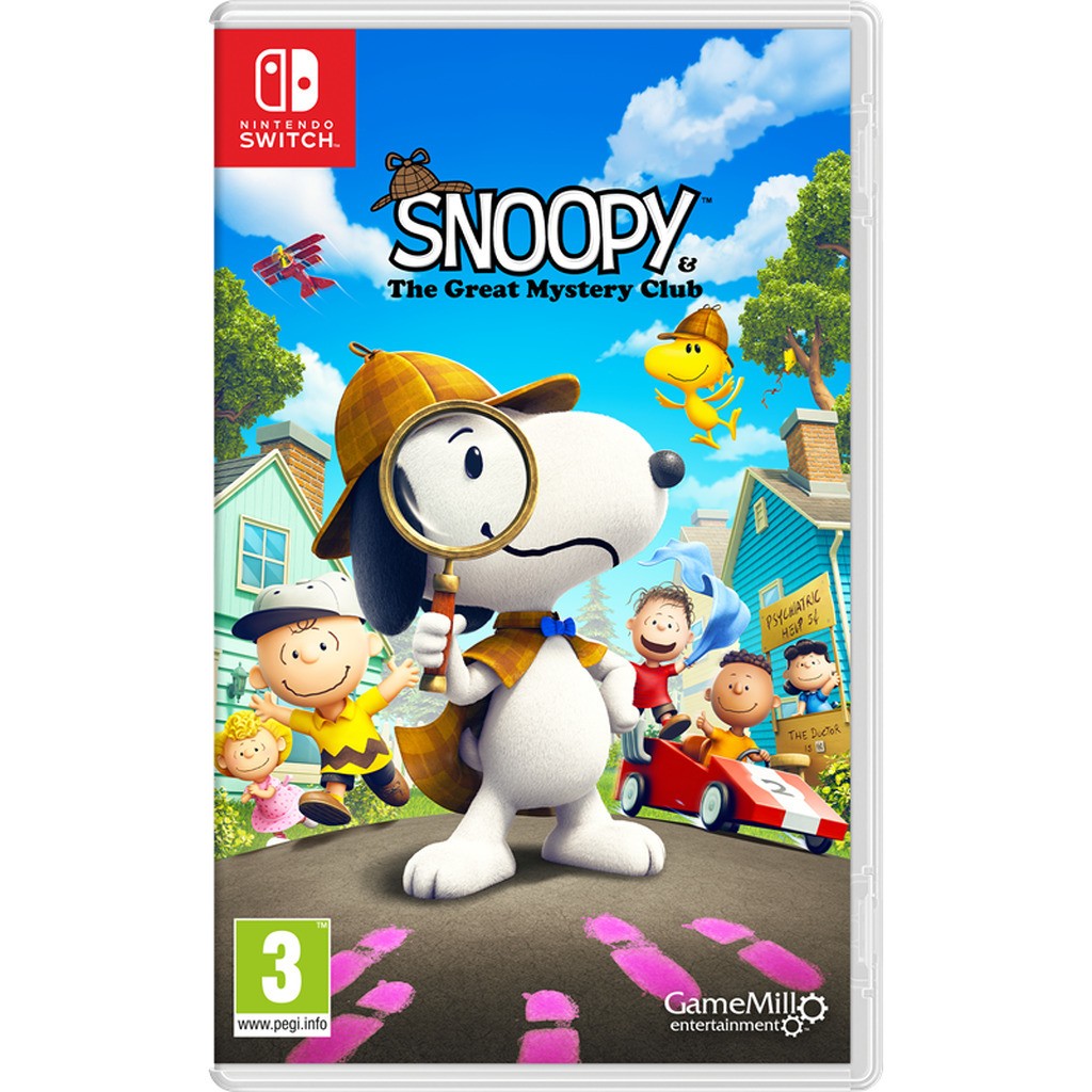 Snoopy &amp; The Great Mystery Club - Nintendo Switch - Eventyr